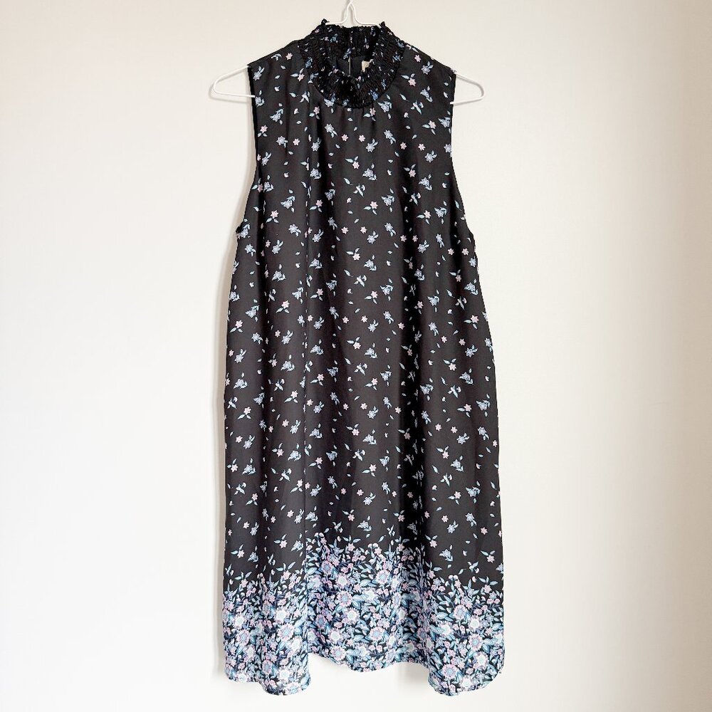 PINK ROSE - Womens A Line Dress - Large